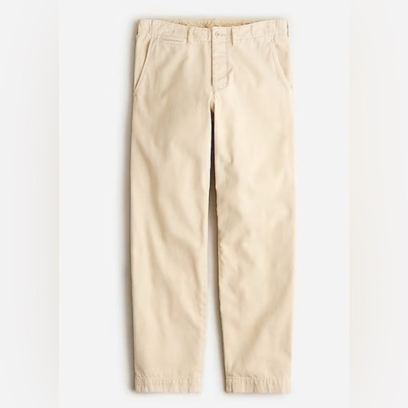 J. Crew Other - J.Crew NWT Wallace & Barnes Selvedge Office Chino Khaki 30x30